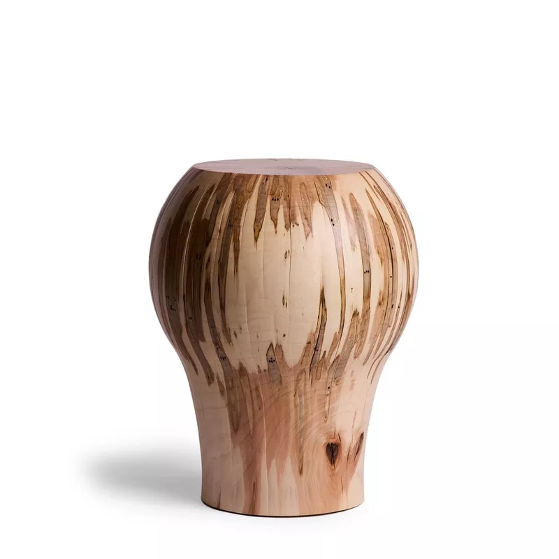 1-bollard-pedestal-in-ambrosia-maple #1 Bollard Pedestal in Ambrosia Maple
