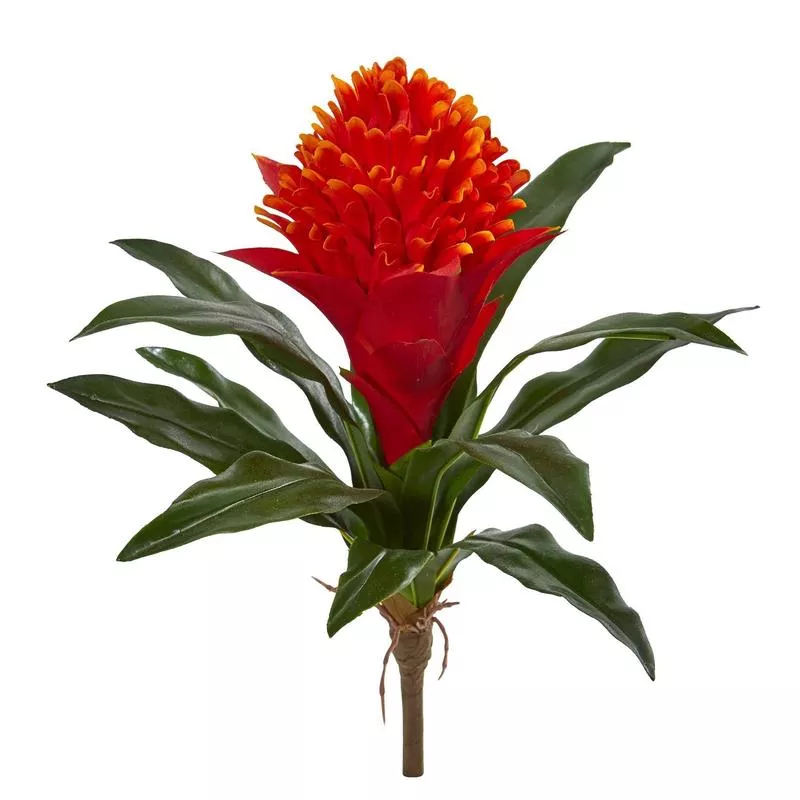 14-bromeliad-artificial-flower-set-8 14 Bromeliad Artificial Flower (Set of 8)