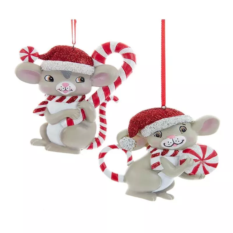 3-5-peppermint-mouse-ornament 3.5" Peppermint Mouse Ornament
