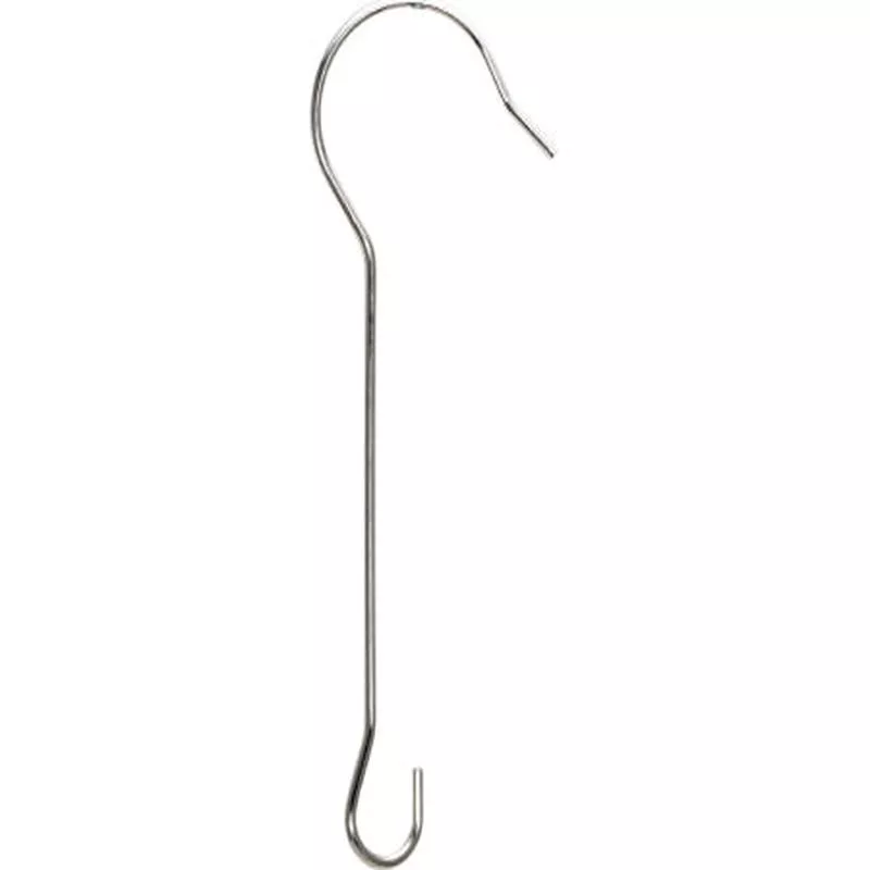 7" Silver Hooks