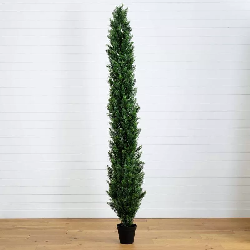 9-uv-resistant-artificial-cedar-pine-tree-indoor-outdoor 9′ UV Resistant Artificial Cedar Pine Tree (Indoor/Outdoor)