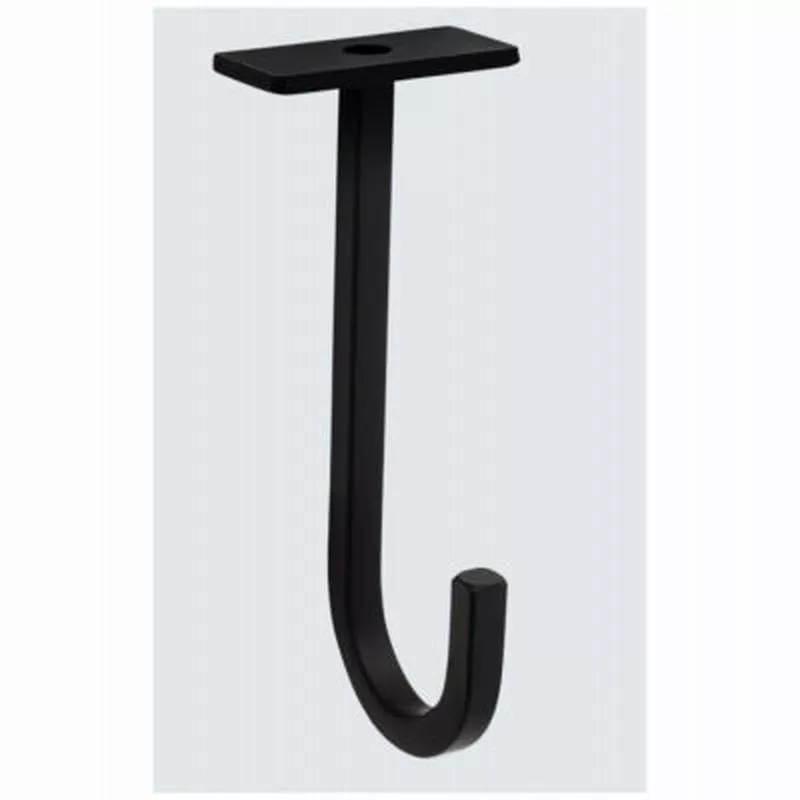 ceiling-hook-black-50-lb-load-5-in Ceiling Hook, Black, 50-Lb. Load, 5 In.