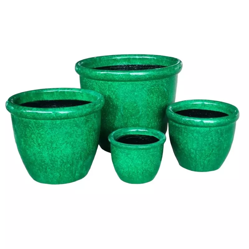 Decor Pot – Green 29CM