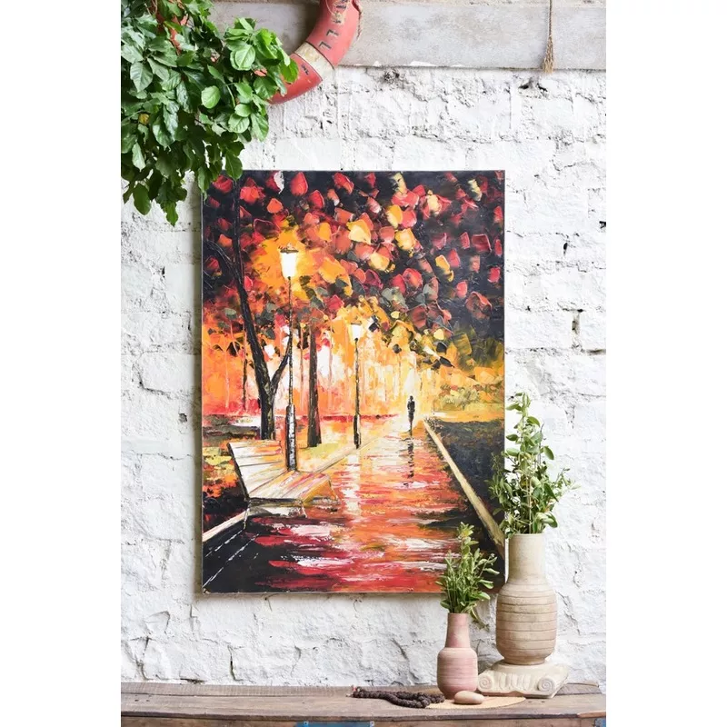 Ekaurr Autumn Walk Painting