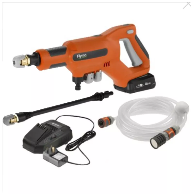 flymo-easiclean-cordless-pressure-washer Flymo Easiclean Cordless Pressure Washer
