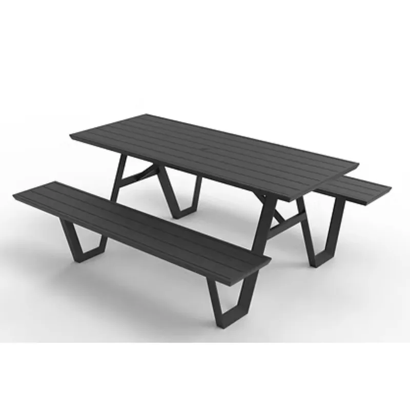 “A” Frame Outdoor Picnic Table & Bench Set | 72″ Wide