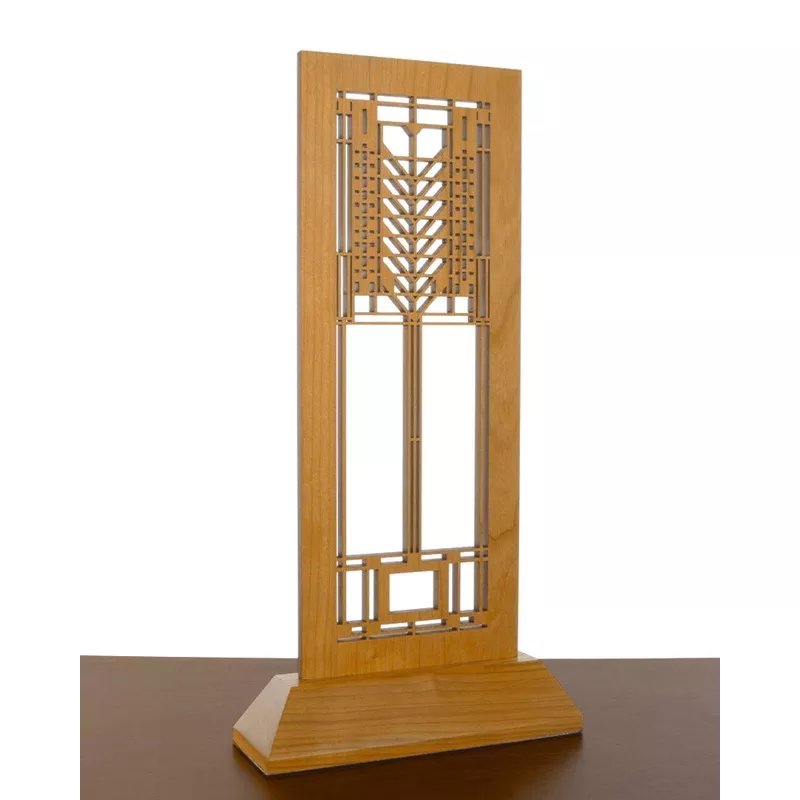 frank-lloyd-wright-tree-life-wood-mini-screen Frank Lloyd Wright Tree of Life Wood Mini Screen