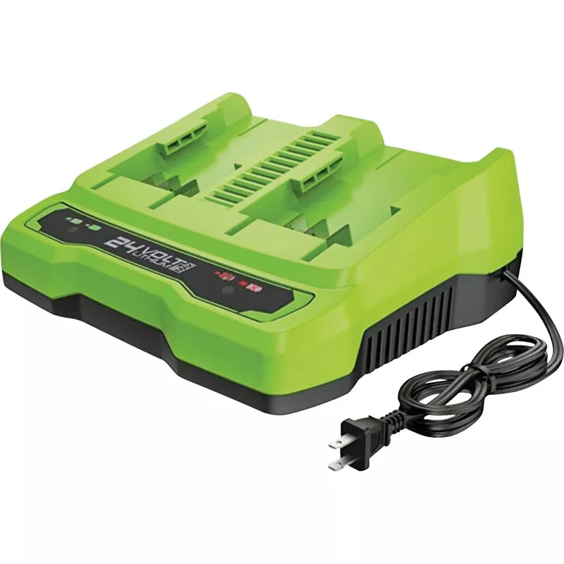 greenworks-24v-4a-dual-port-charger Greenworks 24V 4A Dual Port Charger