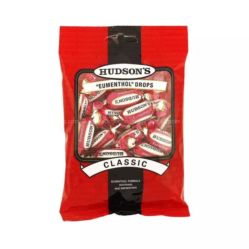 hudsons-classic-eumenthol-drops-100g Hudsons Classic Eumenthol Drops 100g