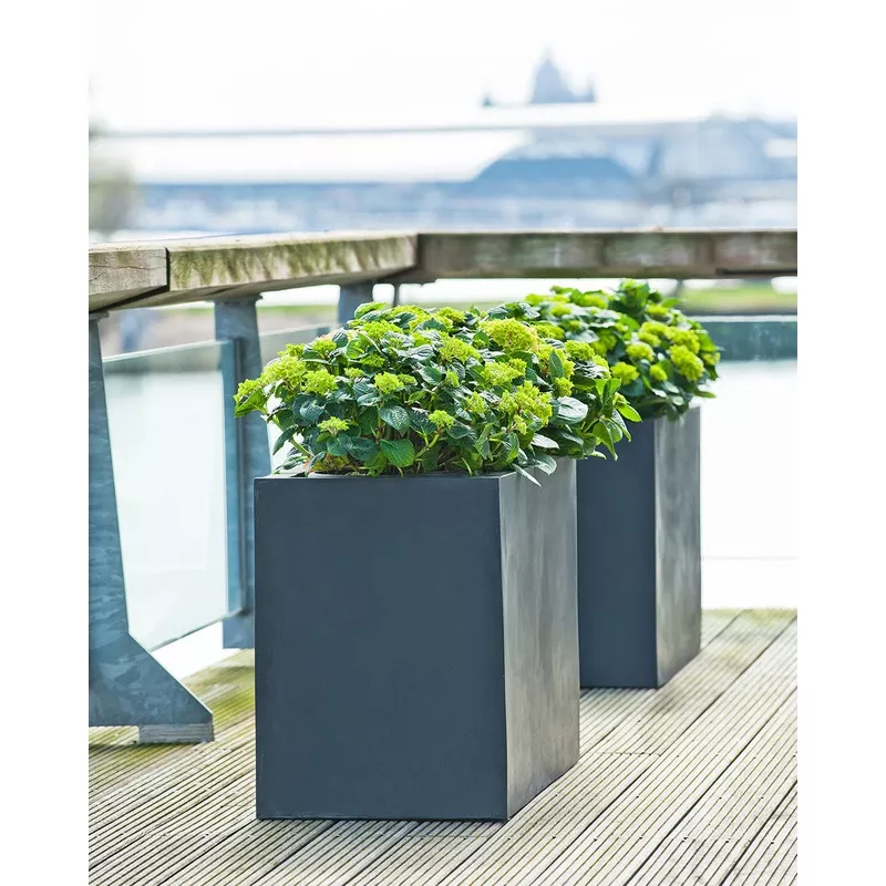 Jort Trough Planter – Black – XL