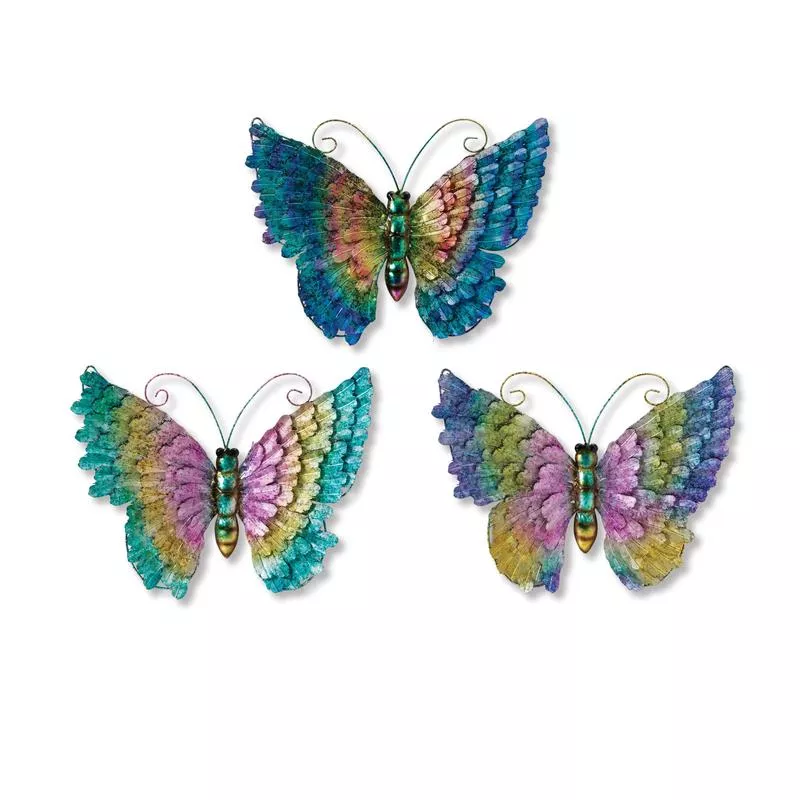Metal Butterfly Wall Dcor