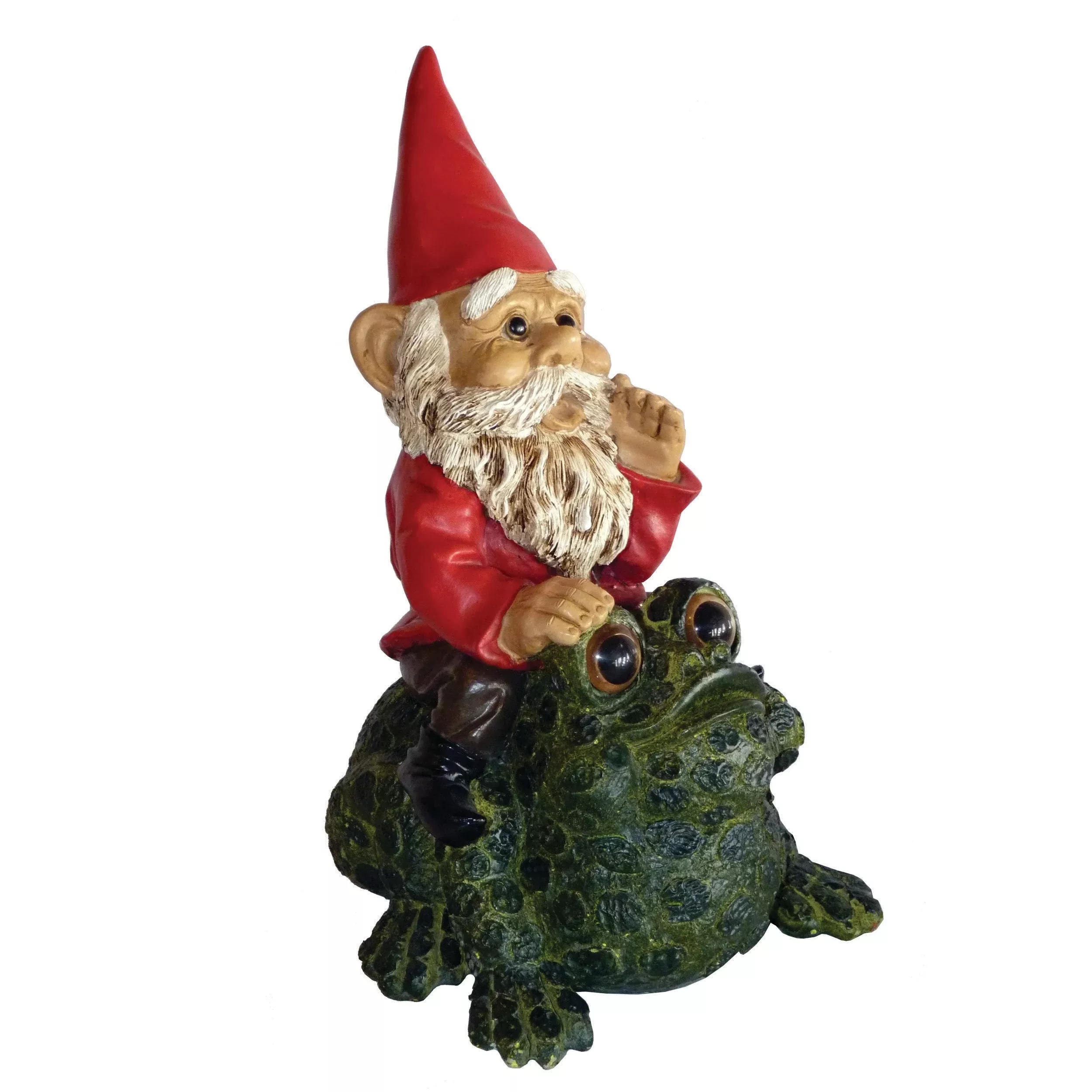 Michael Carr Designs™Garrold Gnome On Toad