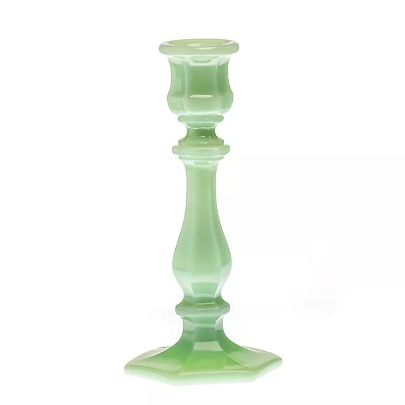 mosser-glass-7-5-candlestick-jadeite Mosser Glass 7.5″ Candlestick – Jadeite