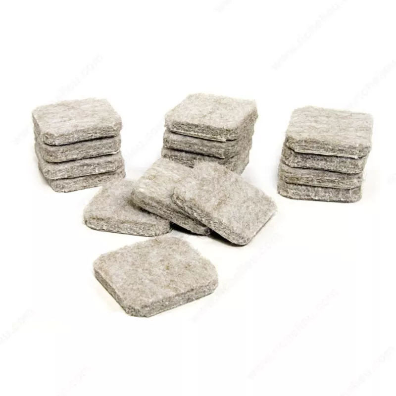 richelieu-hardware-eco-feltac-beige-square-felt-pads Richelieu Hardware ECO FELTAC Beige Square Felt Pads