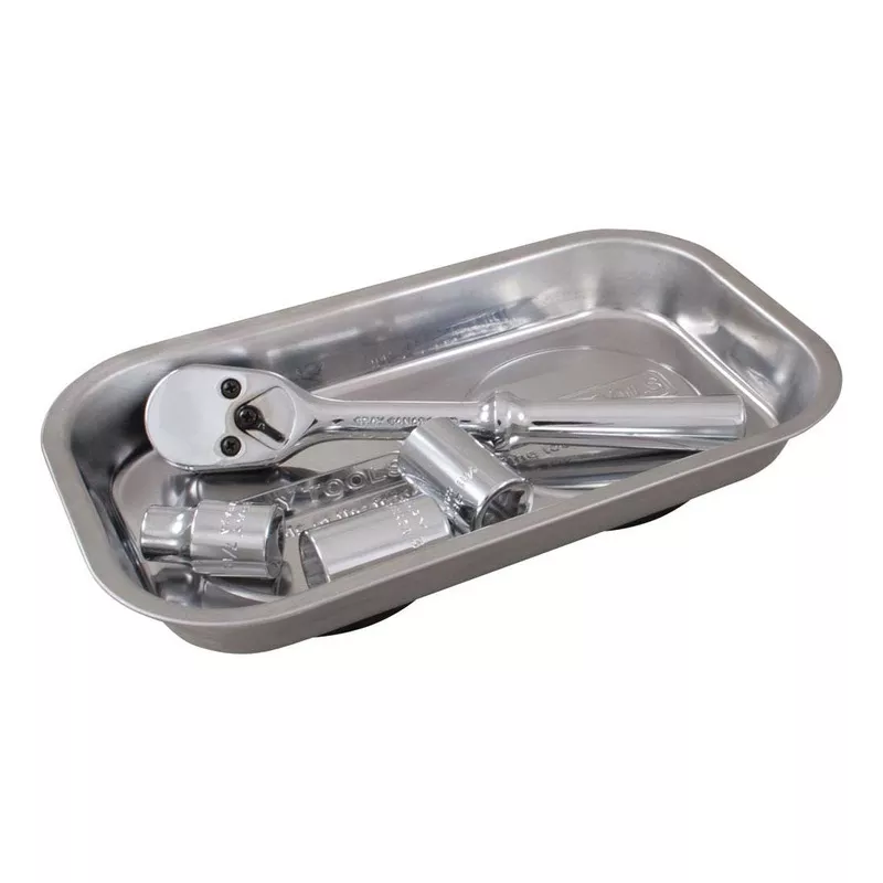 Tool Tray – Gray Tools Rectangular Magentic Tray 89922