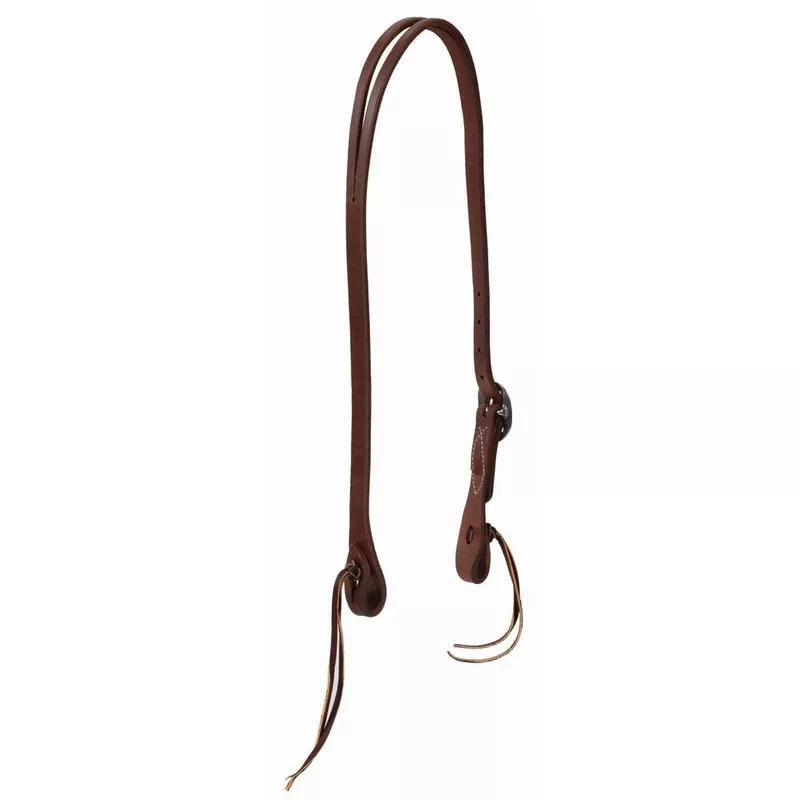 weaver-protack-pineapple-knot-split-ear-headstall-non-oiled-hermann-oak Weaver ProTack Pineapple Knot Split Ear Headstall Non-Oiled Hermann Oak