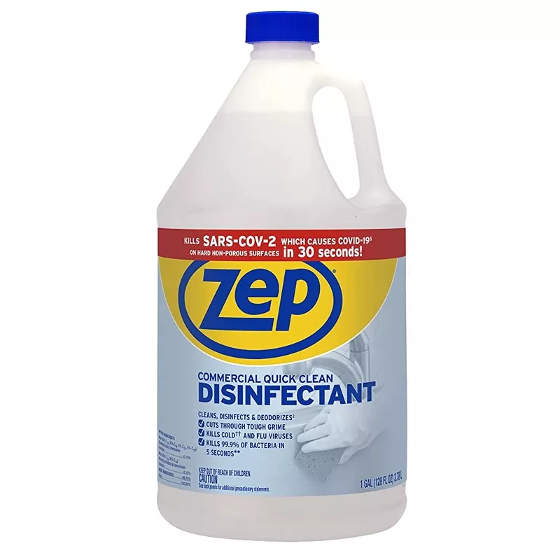 Zep Commercial Quick Clean Disinfectant- 1 Gallon
