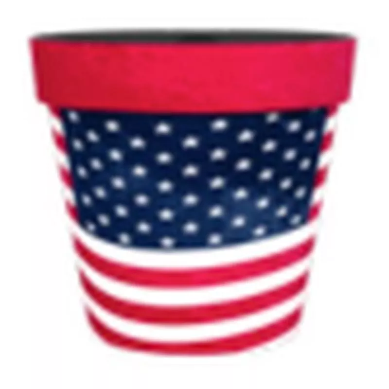 zest-stars-stripes-plastic-pot Zest Stars & Stripes Plastic Pot