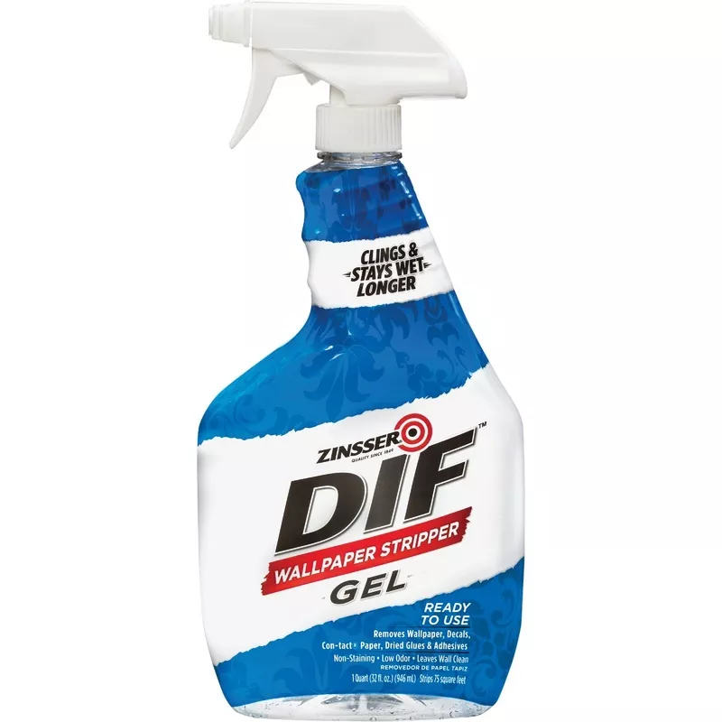 zinsser-dif-32-oz-gel-wallpaper-stripper Zinsser DIF 32 Oz. Gel Wallpaper Stripper