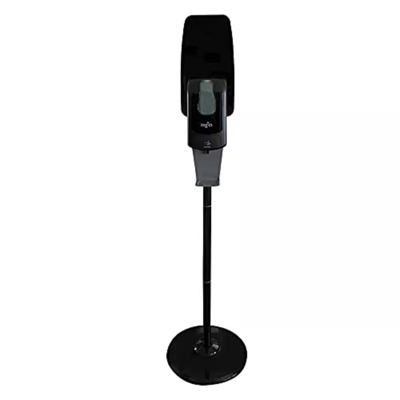 Zogics Touch-Free Automatic Gel Hand Sanitizer DispenserFloor Stand Hand Sanitizer Container
